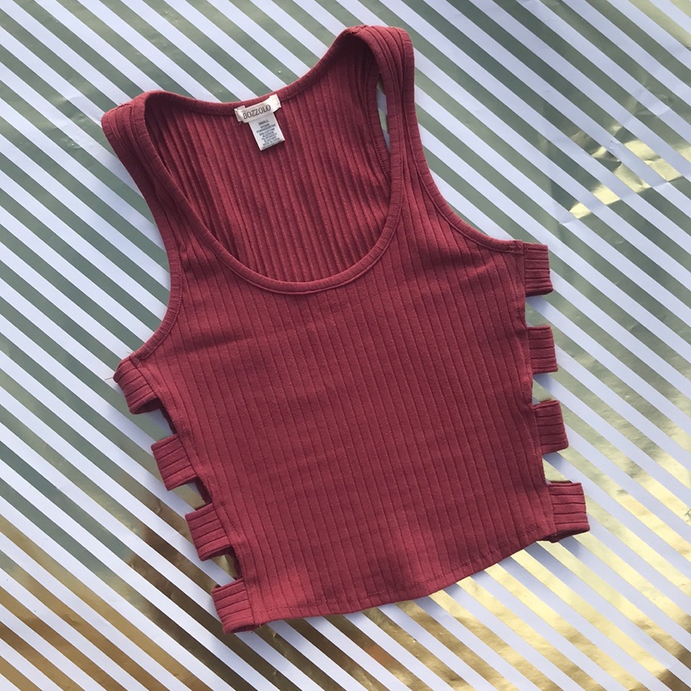 Pink tank top